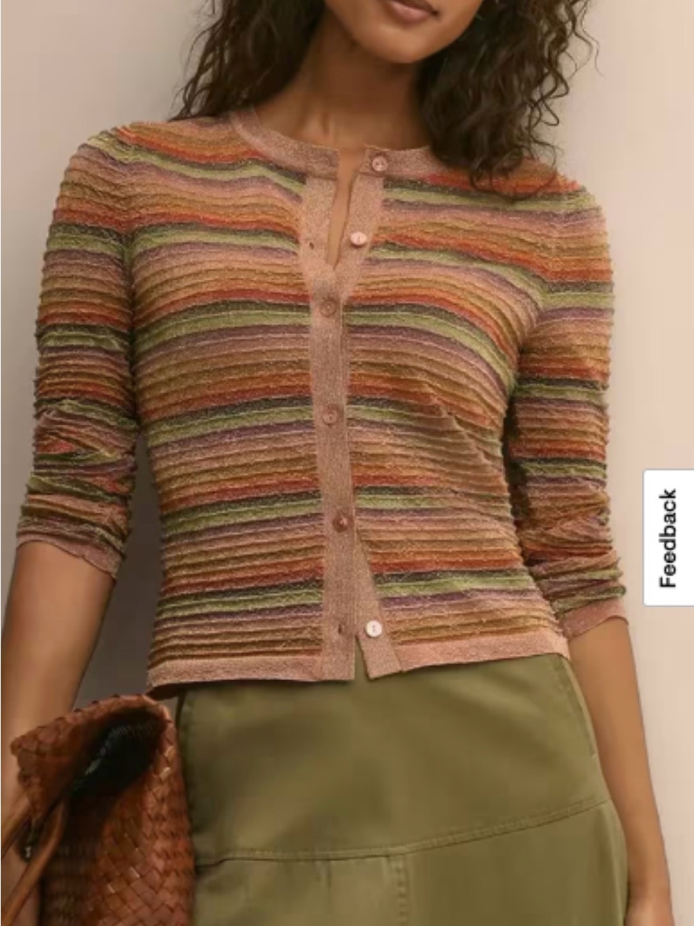 Brooks Brothers lightweight sweater w/shimmer Women’s M